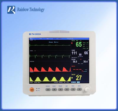 Monitor paciente parâmetro portátil de Icu do multi para o hospital