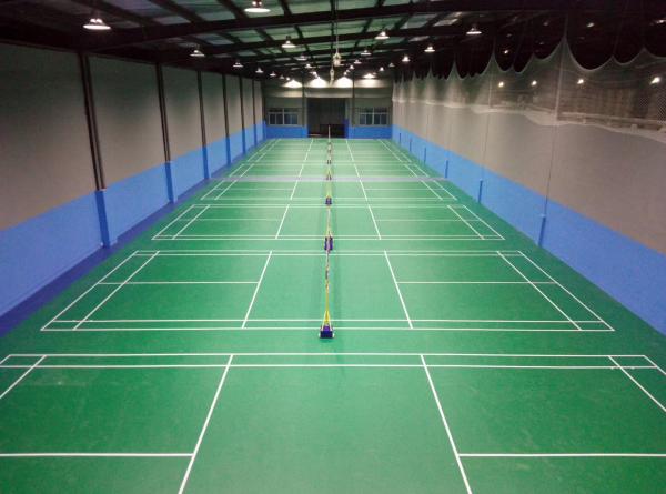 ITF Public Indoor Basketball Courts 4.5mm Anti UV Coating