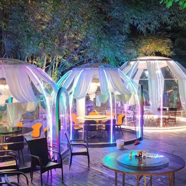 Camping leisure luxury outdoor star room tourist camping scenic spot starry sky bubble house