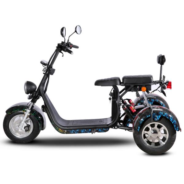 Motorcycles Scooters Electric Tricycle Motorcycle with 60V20AH Battery