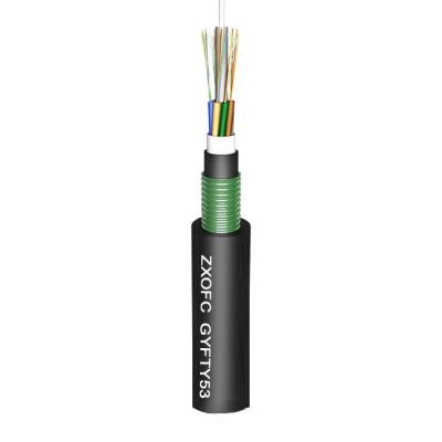 Non Metallic 3000N GYFTY53 Member Direct Buried Cable 288cores