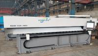 máquina de sulco do CNC V de 1500×4000mm, máquina de entalhadura hidráulica branca