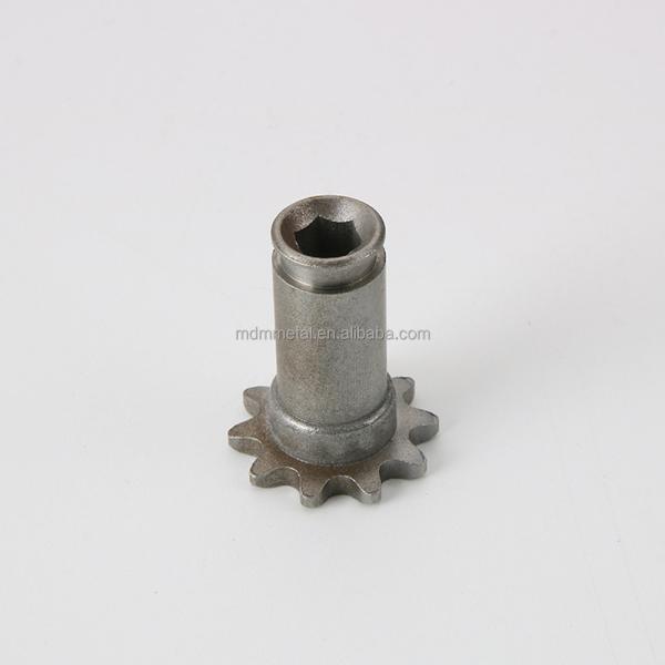 OEM Metal Injection Molding Sintered Metal Parts Small Spur Wheel Gears Iron Bush