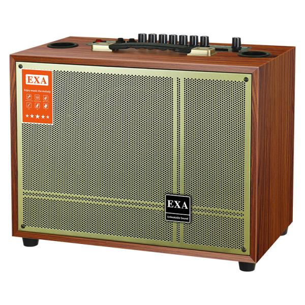 New Design Wooden Sound Box 8 Inch Large Capacity Battery Portable Bluetooth Speaker