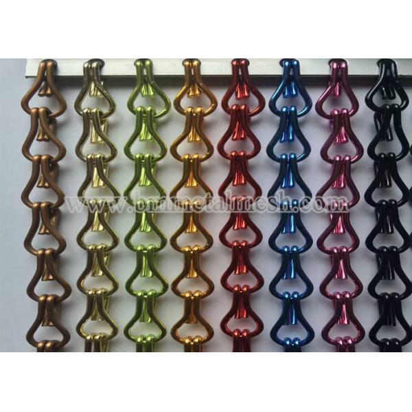 Decorative Double Hook Aluminum Chains/ Chain Fly Screen