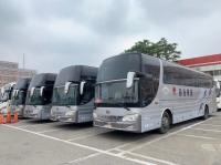 Les sièges utilisés de Bus Ankai HFF6120 51 d'entraîneur ont employé l'emballage de nudité du moteur 228kw de Yuchai d'autobus de passager