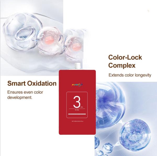 Premium CANSE Hair Color Developer Cream Moisturizing Peroxide Hair Dye Oxidant for Salon & Wholesale Use