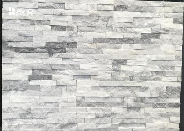Cloudy Grey Cultured Marble Shower Walls Low Water Absorption Natural Pretty Color