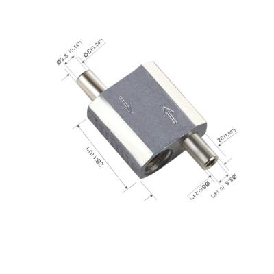 Adjuster Gripper Looper Aircraft Wire Cable Stop Clamp 1.0mm 2.0mm