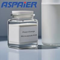 Microcápsula de cambio de fase de almacenamiento de alta energía   Un nuevo material de control térmico inteligente para ayudar a ahorrar energía y reducir las emisiones