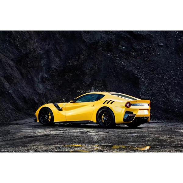 New Product for Ferrari F12 Body Kit F12 Upgraded TDF Style Front and Rear Bumpers