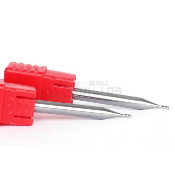 Биты торцевой фрезы твердого карбида винтовой линии 40 градусов квадратные для алюминиевое 1mm для отделки