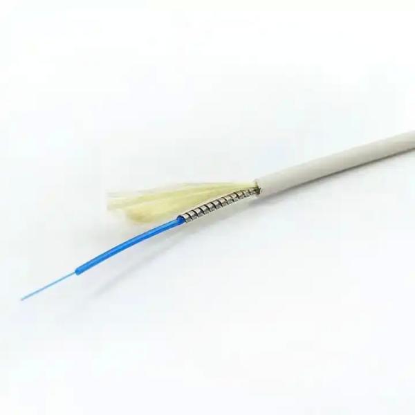 Indoor / Outdoor Armored Fiber Optic Cable Used In Telecommunication