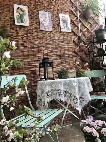 ECO Friendly Decoration Panels Privacy Carbonized Natural Reed wicker Fence Outdoor Garden Fencing
