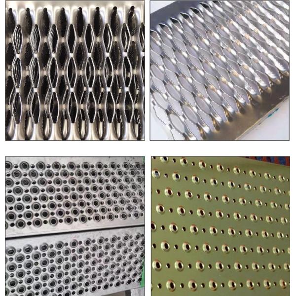 Aluminum Stainless Steel Safety Grating Stair Treads 1-4m Length