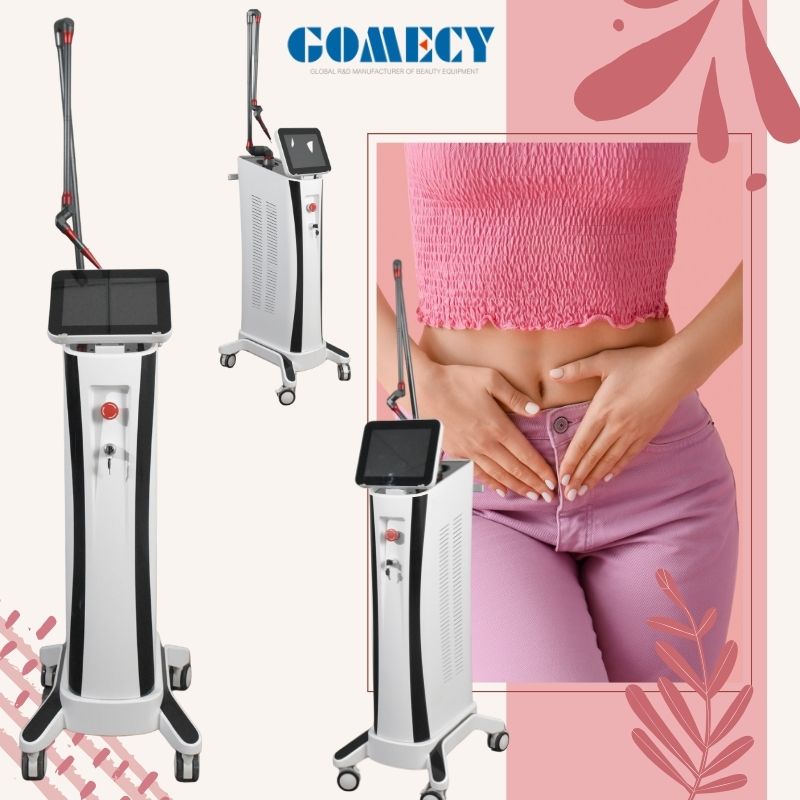 10600nm CO2 Fractional Laser Machine for Skin Rejuvenation & Face Treatment Wrinkles Removal Standing US/EU Plug