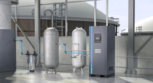 Pureza do nitrogênio do gerador 95% 96% 97% do nitrogênio de Copco Ngm3+ PSA do atlas