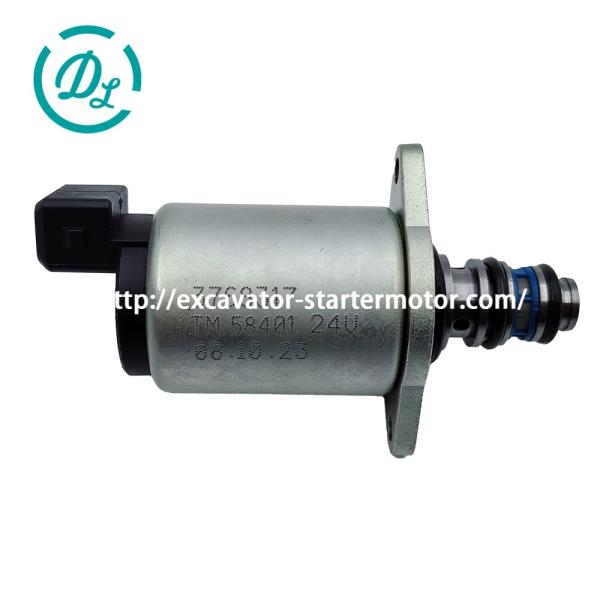 EexcavaStart 3768317 Parker 24V Solenoid Valve for Excavator