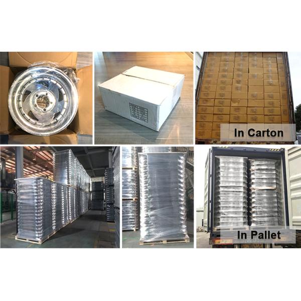 Изготовленная на заказ сталь трейлера Chrome дирекционная катит 15 дюймов 4x4