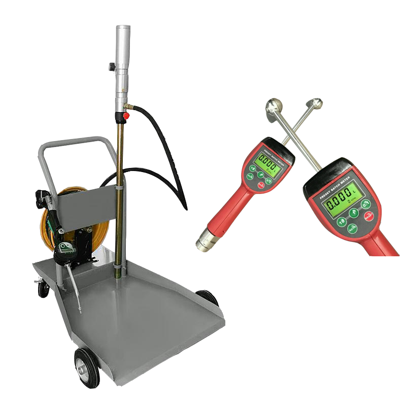 Pneumatic Type Engine Oil Filling Kit with 5:1 Ratio and 6-8L/min Filling Speed for 4S Shops
