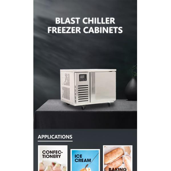 Hot Selling Commercial Food Milkshake Ice Cream Fast Freezer Household Fast Freezer
