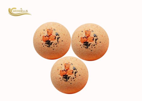 OEM Luxury Bath Bombs , Natural Organic Bath Bombs With Flower Petals