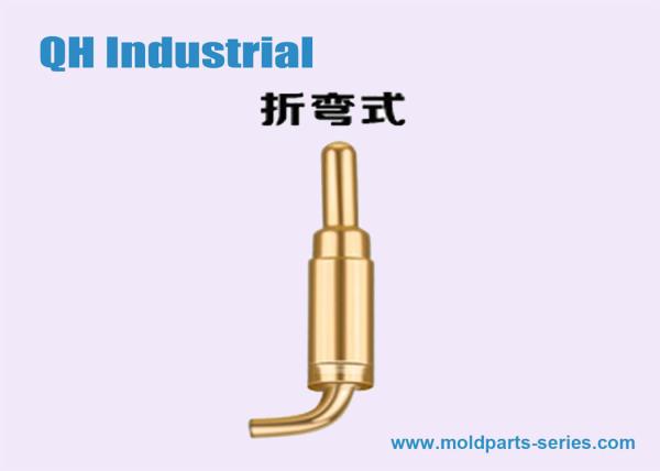 1mm 2mm 3mm 1A 2A 9A 12V Gold Plated Mill-Max Battery Spring Loaded Pin Made in China