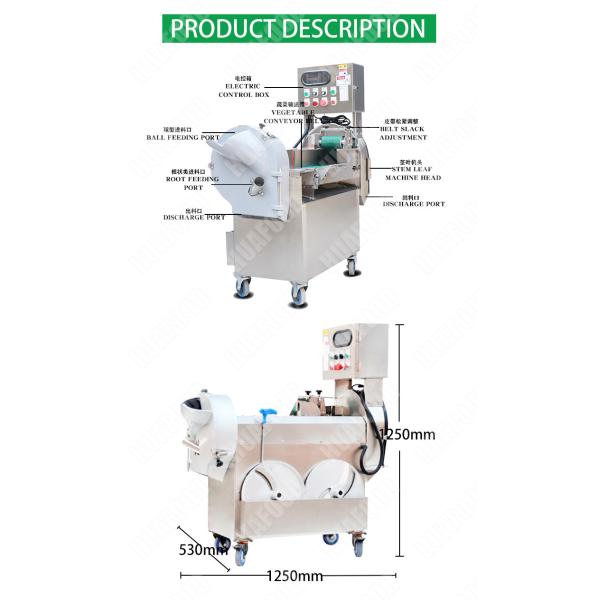 Многофункциональный Вегетабле автомат для резки автомата для резки 1000КГ/Х коммерчески Вегетабле