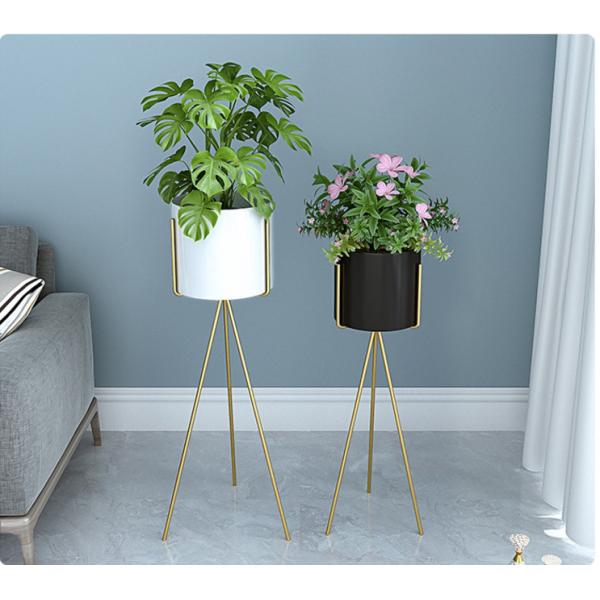 Nordic Round 30cm Diameter Metal Flower Stand