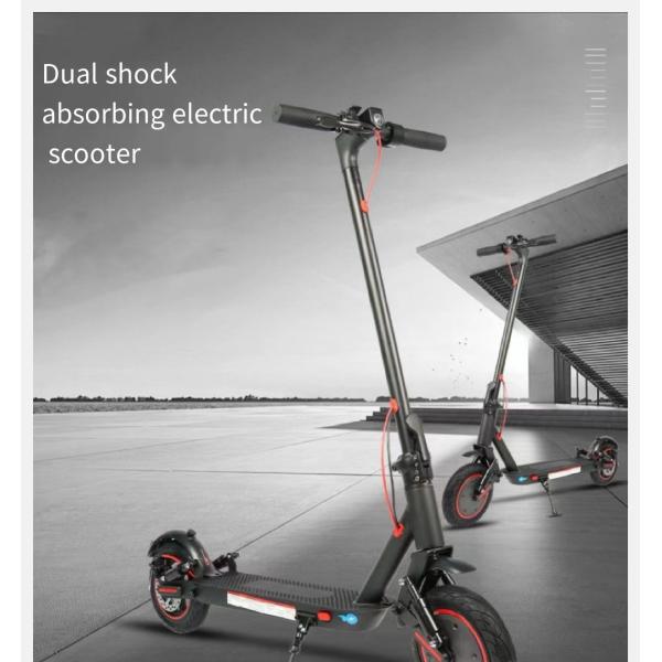 Off-Road Wide Tire 350W Folding Electric Scooter with Powerful Lithium Battery and 30km Range per Charge