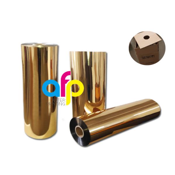 Thermal / Cold Metalized Polyester Film Eco Friendly For Lamination / Printing