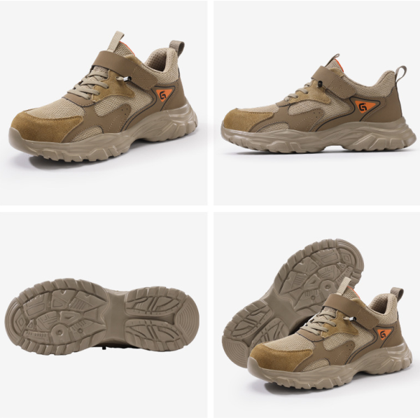 New Safety Work Shoes for Men Anti-Smash Puncture-Resistant Fashionable and Comfortable Protective Footwear Manufacturer