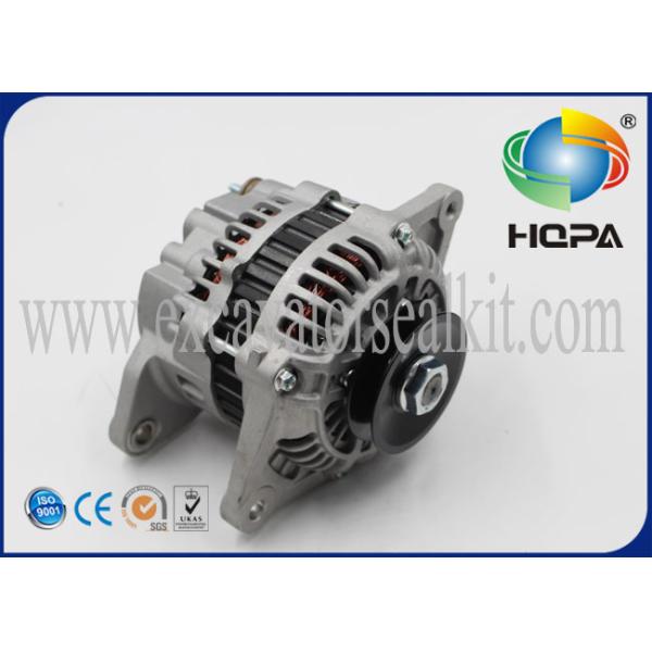 1G398-64011 Engine 3307 Excavator Engine Parts Casting Iron Alternator 12V 80A