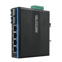 Commutateur réseau industriel 6 ports Fast Ethernet 10/100 Mbps Réseau fibre optique Realtek Non géré