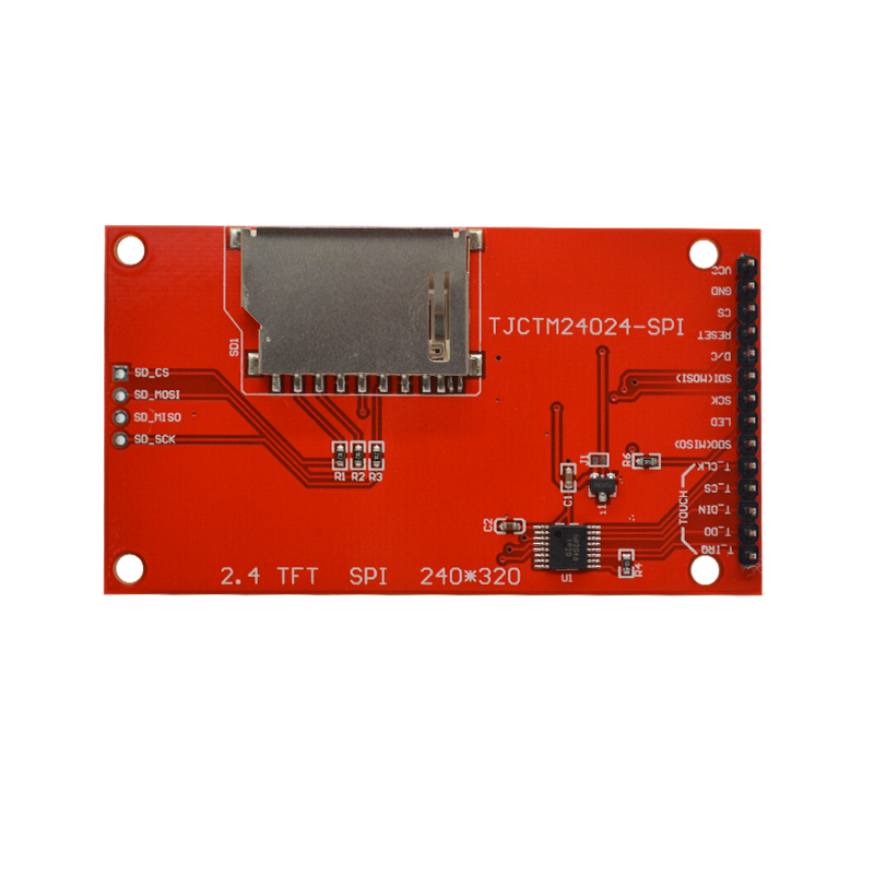 Сопротивляющийся дисплей ILI9341 модуля касания SPI Tft Lcd дисплей 240x320 Tft Lcd 2,4 дюймов