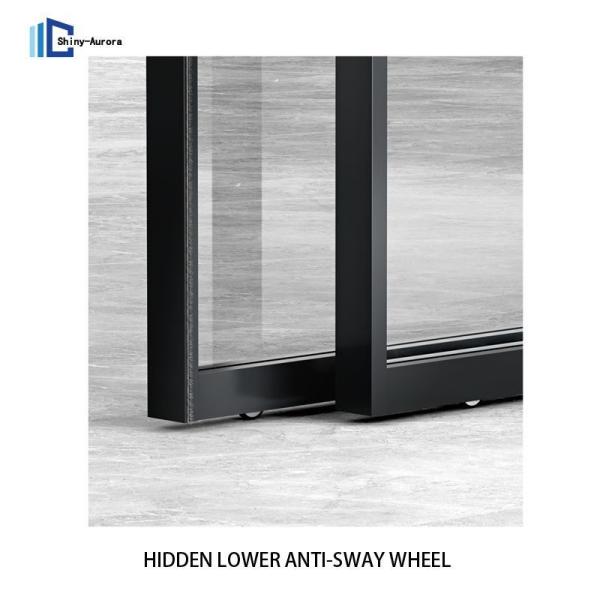 Home Aluminum Alloy Doors And Windows , Custom Tempered Glass Sliding Door