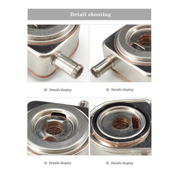 Kubota High Performance Oil Cooler 1J550-37010 1C010-37010 1C010-37012