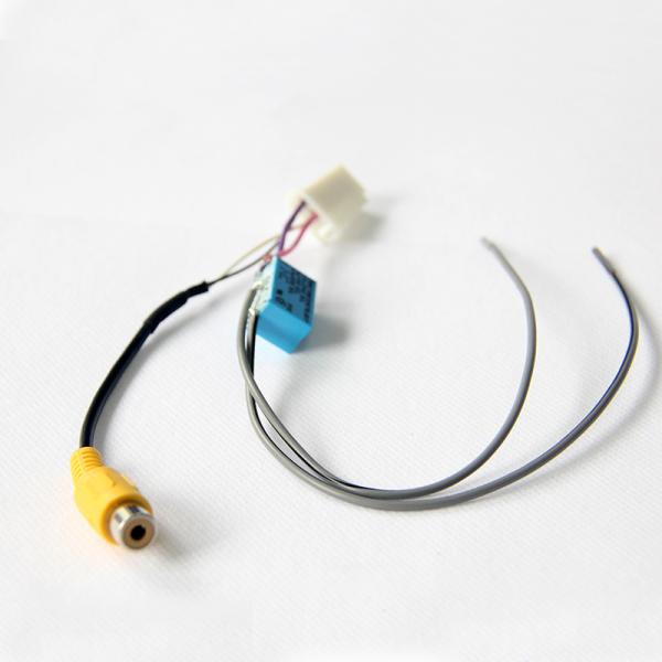 Eleteck RCA Connector Mazda Wiring Harness 4 Pin Male Black