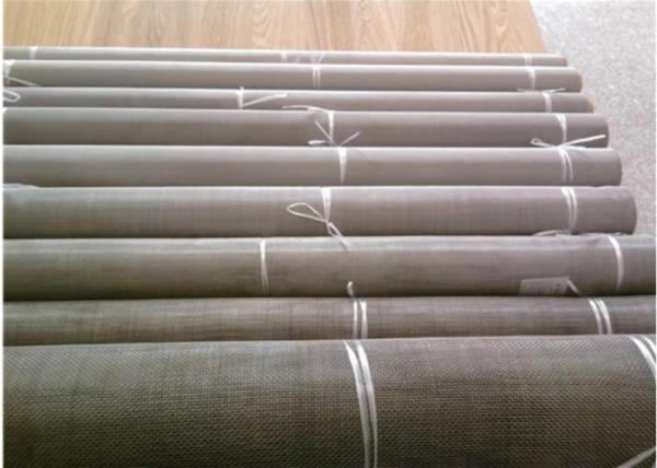 70X70  2.63lb SUS316L 0.020mm Plain twill weaving stainless steel crimped wire mesh in mine, chemical and food industr