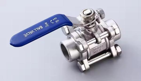 1/2 To 4 Inch 3 Piece Butt Welded Stainless Steel Ball Valve 1000WOG