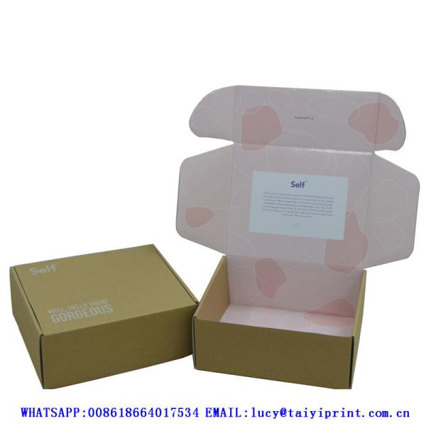 Mailer Kraft Paper Packaging Box Corrugated Cardboard For Dog Toys