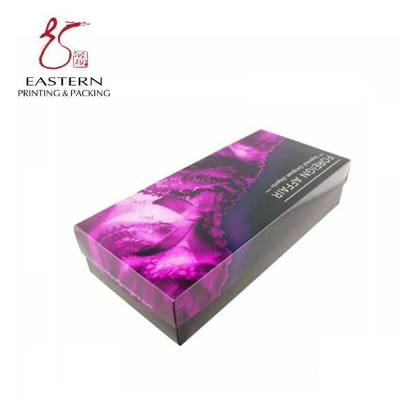 Lingerie 20cm Length Cardboard Packaging Boxes ,  Lingerie Packaging Box