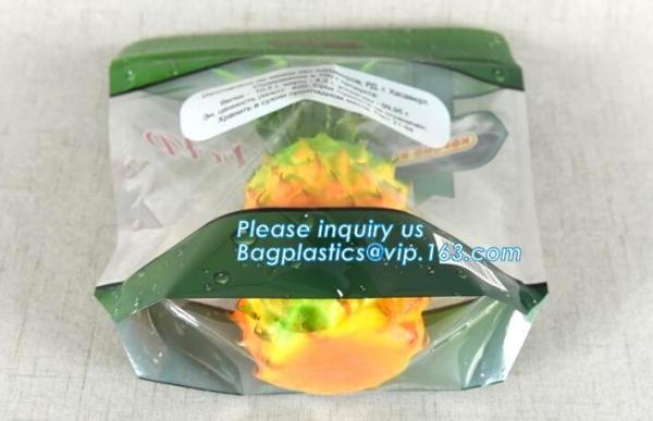 Stand Up Roasted Chicken Packaging Bags With Zip Top hot roast, rotisserie chicken bag, microwaveable bag, slide plastic