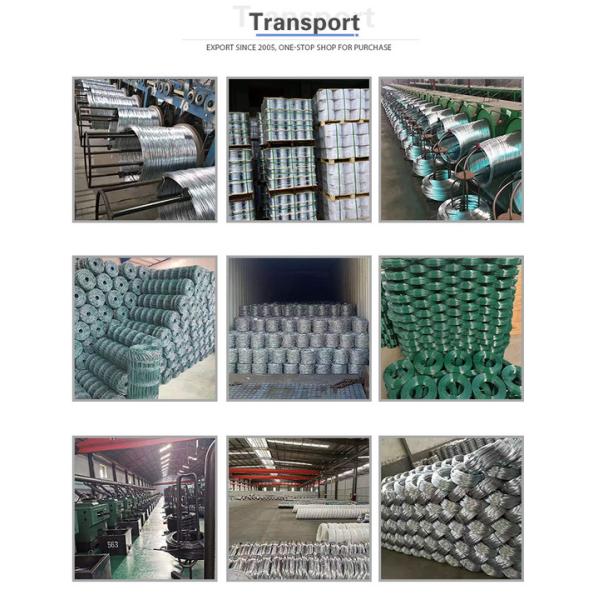 Оцинкованная сталь провода 100kg BWG 25 4mm гальванизированная горячая окунутая