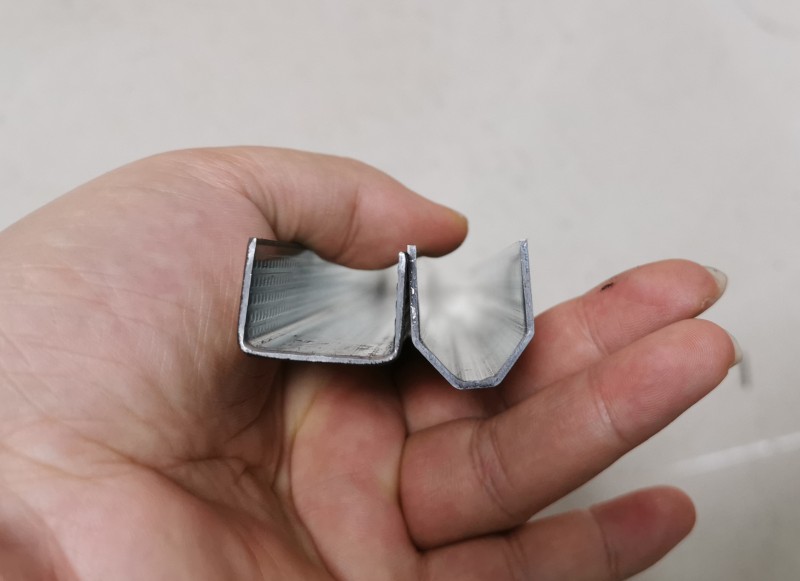 0.6-1.2mm Thickness Embossing Bottom 21*15mm Metal U Channel Roll Forming Machine