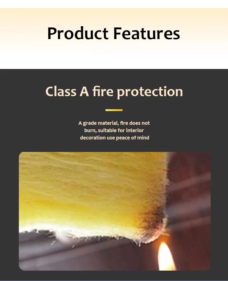 Insulation Glass Wool Board Fireproof Wall Thermal Insulation Panel