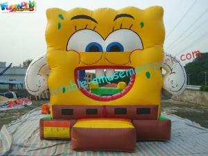 Castelos Bouncy comerciais de Spongebob, CE inflável da corrediça do leão-de-ch
