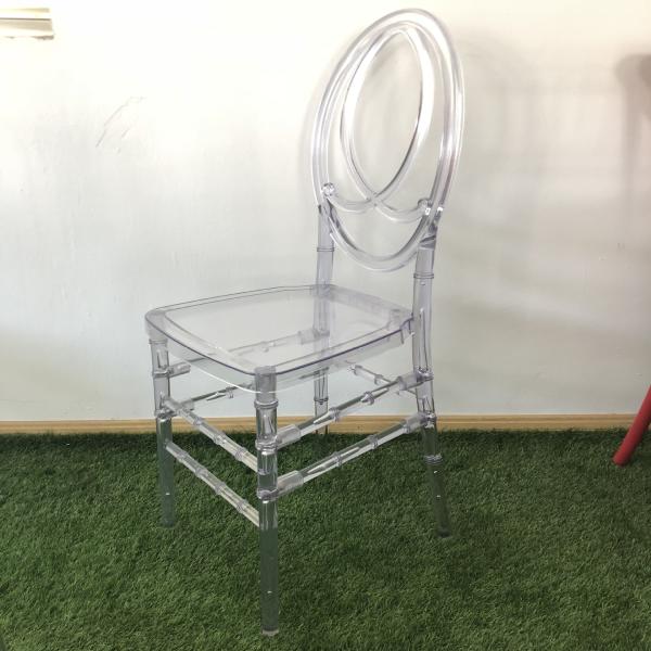 Transparent Gold Phoenix Chair Hotel Furniture Banquet Dining Event Chair Waterproof