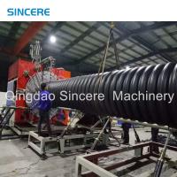 Extrusores para la fabricación de tuberías de alcantarillado Hdpe reforzados