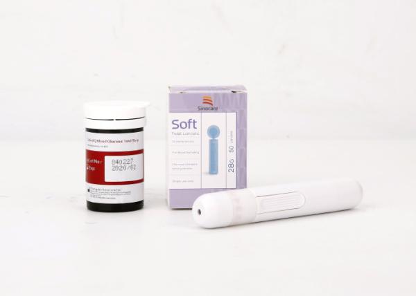 Siphon Technology Blood Glucose Strips 5s Test Time With Capillary Blood Sampling
